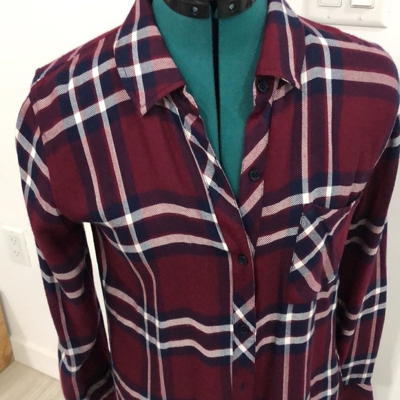 Rails button down flannel - Picture 3 of 9